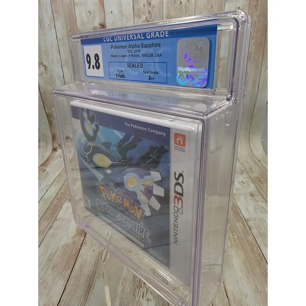 Pokémon Alpha Sapphire Nintendo 3DS 2014 CGC Graded 9.8 A++ Early Print